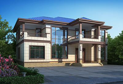 農(nóng)村別墅設(shè)計(jì)圖，白墻青瓦，新中式風(fēng)格建筑你愛了嗎？