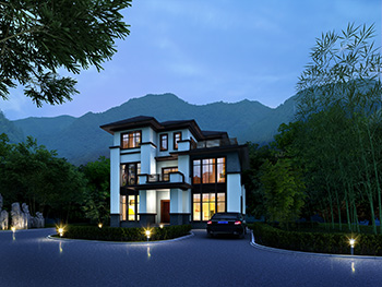 農(nóng)村自建房設(shè)計(jì)圖，新中式別墅設(shè)計(jì)