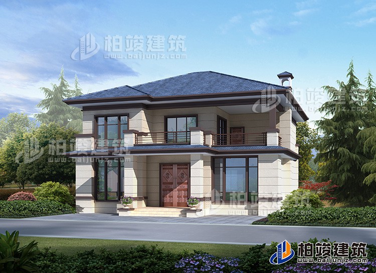 農(nóng)村二層小別墅設(shè)計(jì)圖，新中式風(fēng)格，這才是實(shí)用的好房！