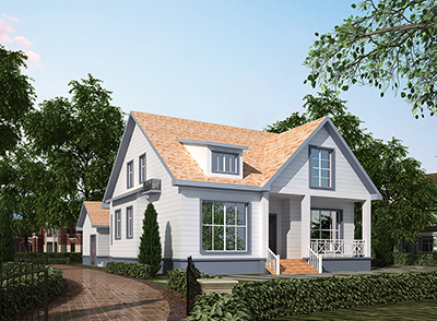 好房子才能讓人住的安心，農(nóng)村美式一層自建房