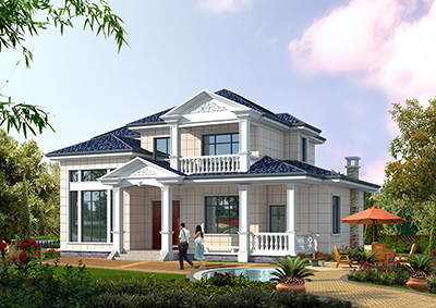 30萬(wàn)自建歐式兩層大別墅，高端，大氣，上檔次！