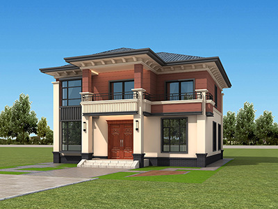 一套美觀實(shí)用農(nóng)村小別墅，人見(jiàn)人愛(ài)，時(shí)尚漂亮30萬(wàn)左右建造