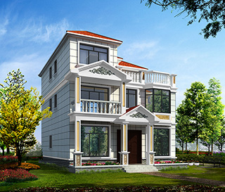 鄉(xiāng)村三層別墅設(shè)計(jì)圖，最新設(shè)計(jì)，快來(lái)看看吧！