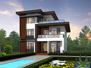 農(nóng)村三層別墅設(shè)計圖，低調(diào)中透露著一絲高貴，歐式別墅！