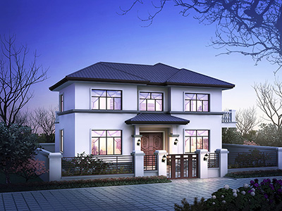 農(nóng)村二層別墅設(shè)計圖，您真正需要的別墅設(shè)計!