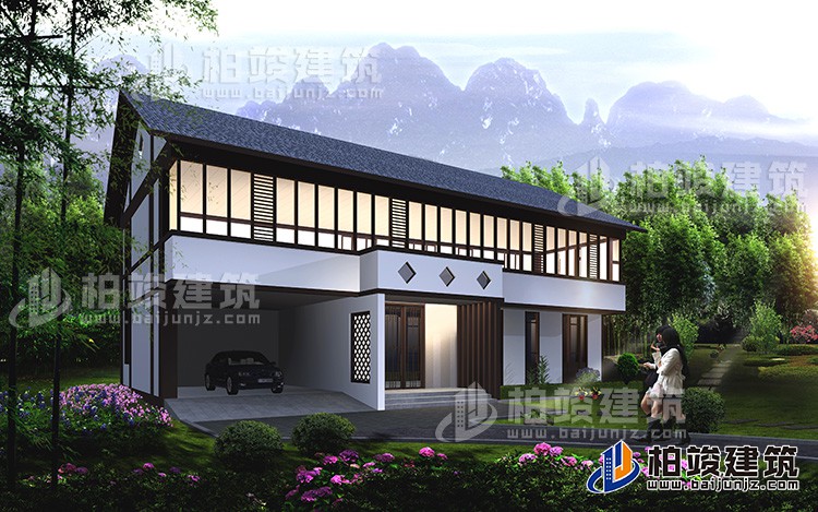 中式別墅，大家都選擇歐式，不知道中式也有獨特的魅力