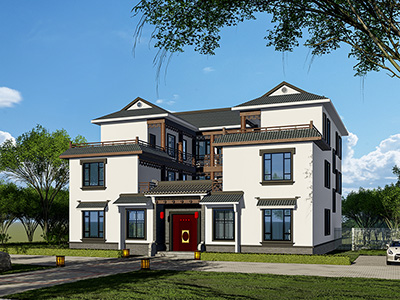 現(xiàn)在建房不再單調(diào)了，有很多風(fēng)格的選擇。