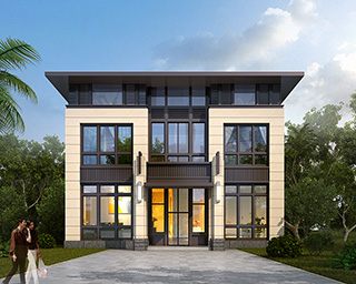 二層別墅設(shè)計(jì)圖，家鄉(xiāng)的根情懷。