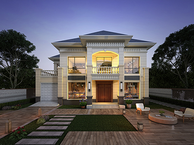 中式農(nóng)村房屋設(shè)計(jì)，傳承著中國的傳統(tǒng)美德