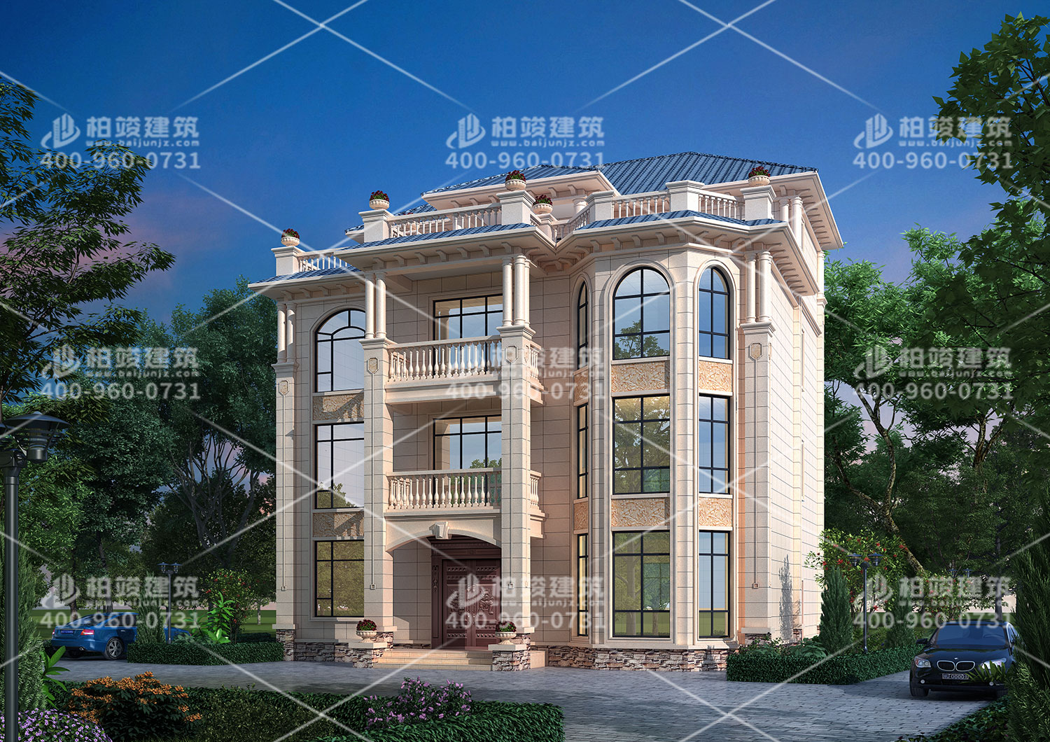 廣東吳總定制三層自建房設計圖，絕配！