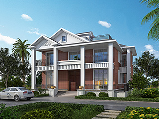 美國別墅是什么樣的。