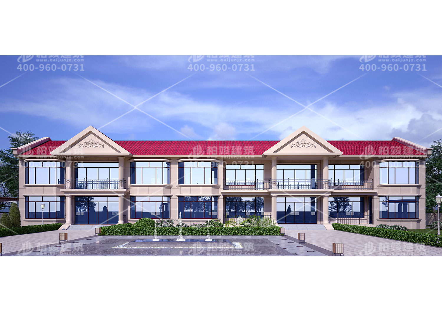 北京黃總定制別墅，私人花園一般的感覺。