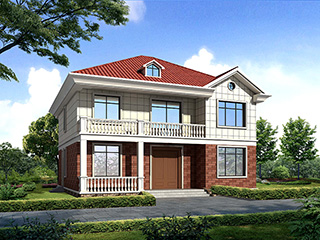 發(fā)現(xiàn)老家生活比城市更舒服，二層歐式別墅施工圖。