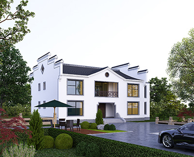 鄉(xiāng)間的路上，夕陽(yáng)伴著晚歸的步伐，回到農(nóng)村自建房！