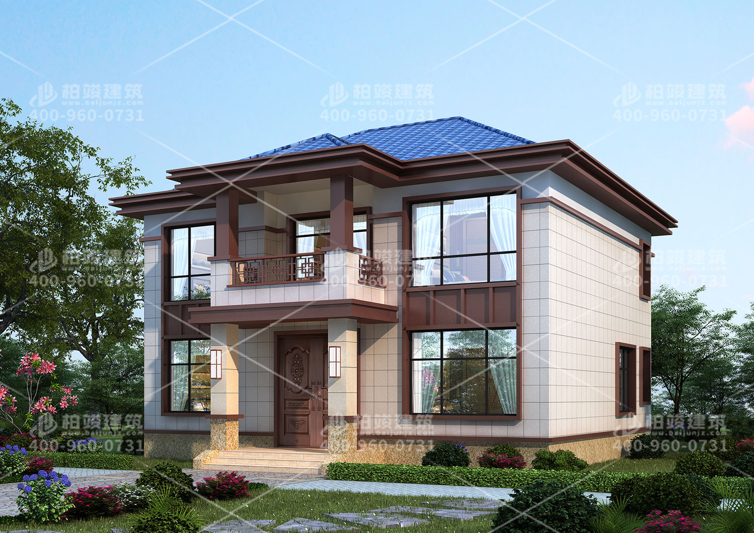 帶陽臺三層自建房，晾曬空間足。