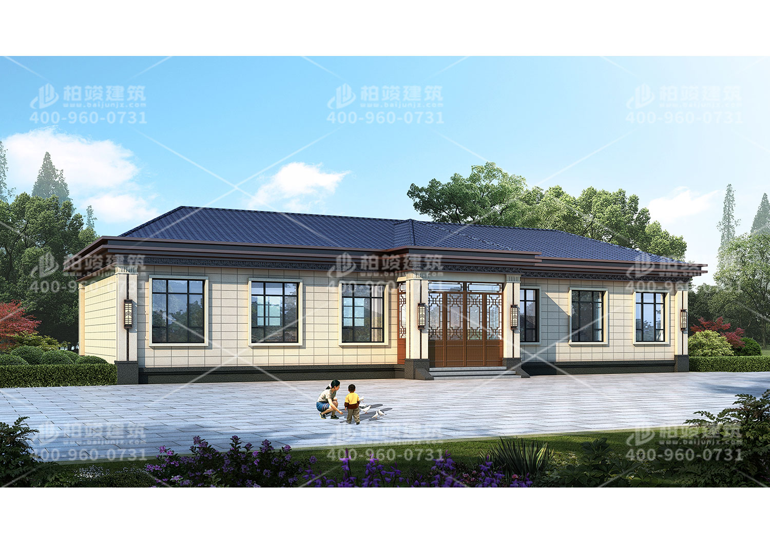 農(nóng)村自建四合院設(shè)計(jì)，大氣經(jīng)典全村都想建一套。