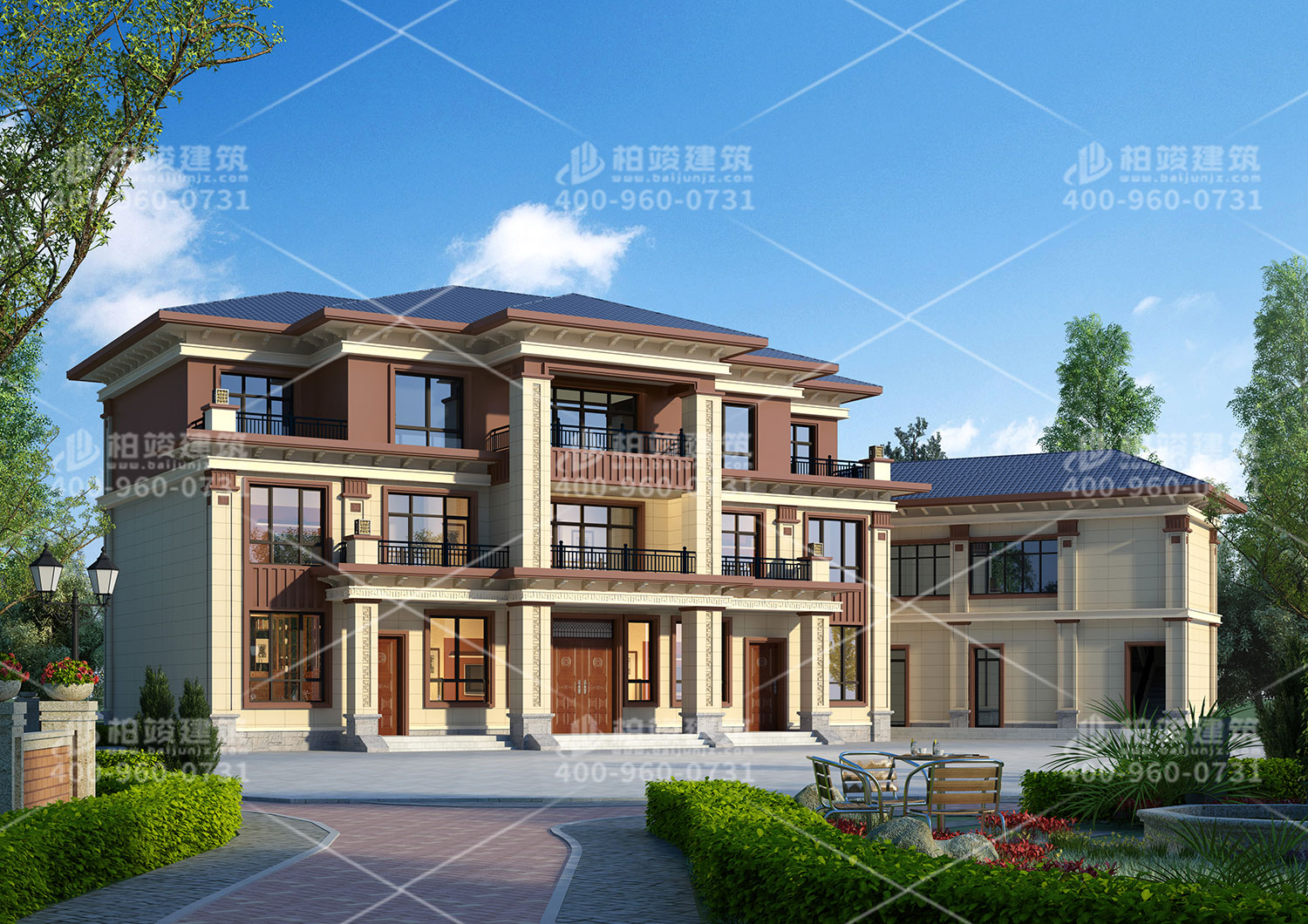 三層現(xiàn)代別墅設(shè)計(jì)，年輕人喜歡的潮流別墅。