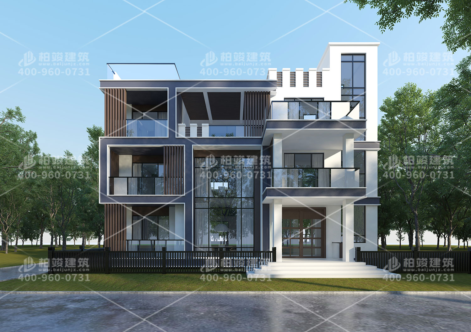 現(xiàn)代風(fēng)格別墅設(shè)計(jì)，年輕人喜歡的時(shí)髦別墅。