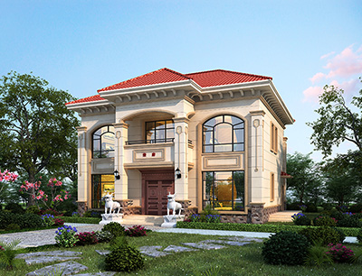 二層鄉(xiāng)村別墅設計圖，經典實惠30萬建造