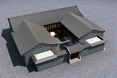 最美四合院效果圖設(shè)計(jì)大全。