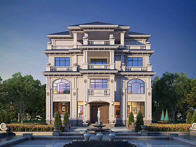 四層洋房別墅設(shè)計(jì)，框架結(jié)構(gòu)