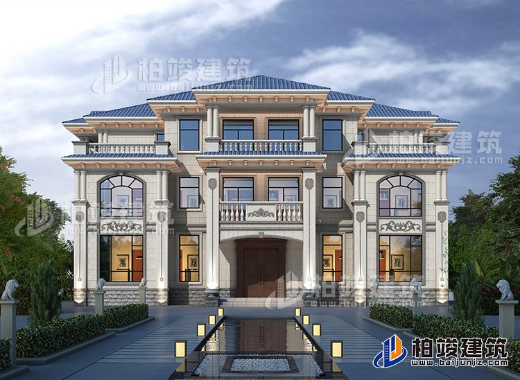 三層歐式大別墅，帶電梯