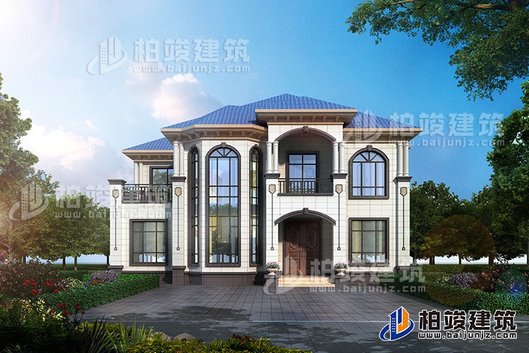 農(nóng)村二層樓房設計圖 中式風格