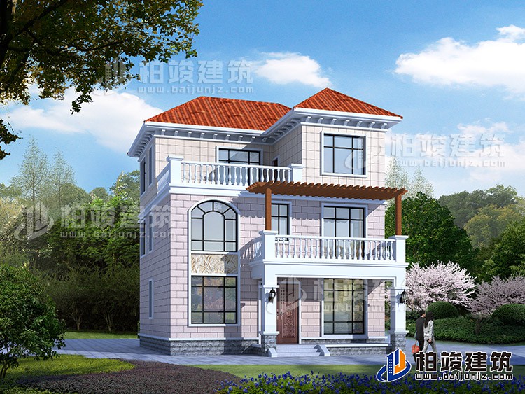 三層歐式別墅圖片大全 效果圖造價實惠。