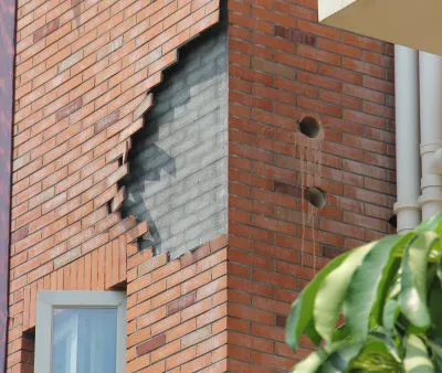 外墻磚施工和磚的選擇。