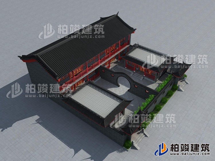 農(nóng)村四合院設(shè)計圖及效果圖，百萬人的選擇。