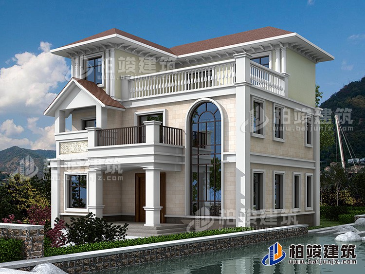 三層新農(nóng)村小別墅全套設(shè)計圖紙，帶活動室