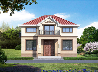 二層樓房設計圖 新款別墅造價30萬